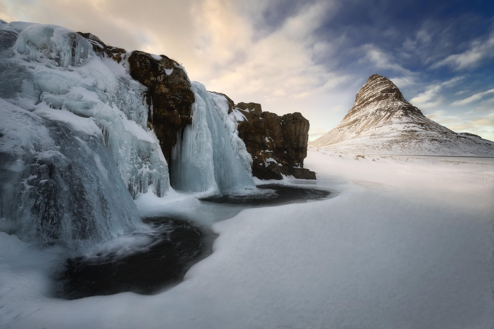 Kirkjufell's Frozen Falls 2